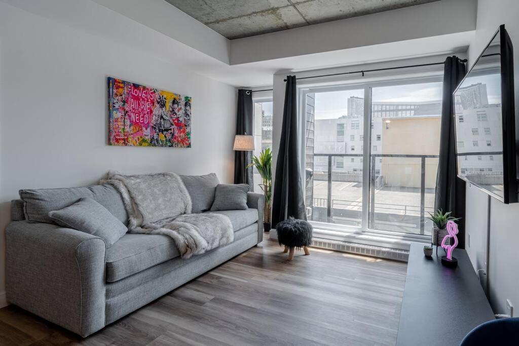 Condo 2 Ch - 500M Vieux-Quebec & Gym Kültér fotó