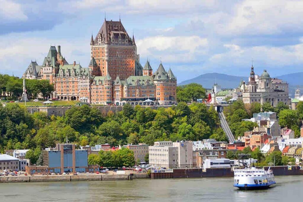 Condo 2 Ch - 500M Vieux-Quebec & Gym Kültér fotó