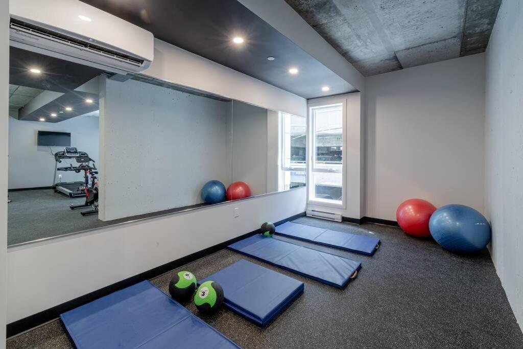 Condo 2 Ch - 500M Vieux-Quebec & Gym Kültér fotó